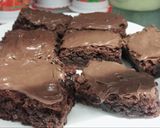 Foto langkah ke 7 dari resep Brownies Nutella Panggang.