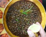 A picture of step 8 of Chana Masala / Black Chickpea Dry Curry.