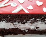 Foto del passaggio 5 della ricetta Torta con cuore di panna