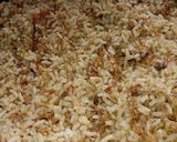 A picture of step 2 of Egg rice.