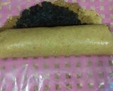 A picture of step 13 of Choco filled Biscuit Swiss Roll.