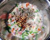 A picture of step 4 of Bitter gourd Omelette.