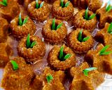 A picture of step 4 of Wajik ketan gula merah (sticky rice snack).