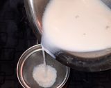 A picture of step 3 of Hyderabadi Irani chai.