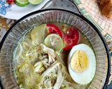 Foto langkah ke 4 dari resep Soto Ayam kuah Kuning.