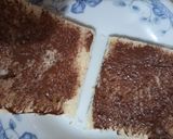 A picture of step 2 of Bread Nutella Bites.