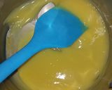 A picture of step 3 of Custard choco coffee pudding.