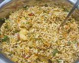 A picture of step 1 of Bombay Bhel.