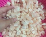 Hình bước làm 3 của món Chè Bưởi
