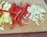 Csirke fajita én ízlésem szerint recept fázis 3 fotója