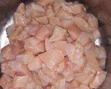 Sajtos-tejfölös csirkemell őzgerinc formában recept fázis 1 fotója