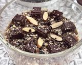 A picture of step 16 of ☕🌍🍫 Italian-Inspired Espresso Almond Mug Cake | Rich Coffee Flavor & Chocolate Almond Topping.