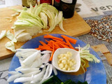 Noodles de arroz estilo chino