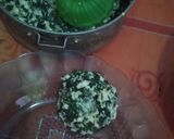 Foto langkah ke 2 dari resep Rolade tahu daun singkong.