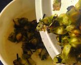 A picture of step 3 of Drumstick Raita.