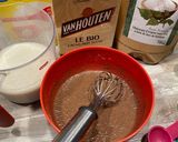 Une image de l'étape 1 de Crème végétale au chocolat.