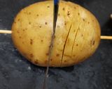A picture of step 3 of Potato tornado.
