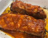 Une image de l'étape 7 de Côtes levées sauce barbecue.