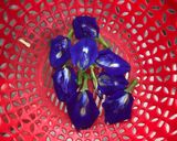 Hình bước làm 1 của món #Eatclean: Cháo yến mạch hoa đậu biếc