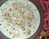 A picture of step 4 of Rice kheer.