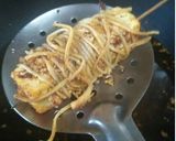 A picture of step 8 of Paneer -papdi-spindles.