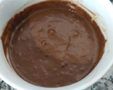 Foto del paso 4 de la receta: "Mug cake" (torta en taza) de chocolate con ❤ de dulce de leche