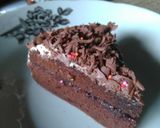 Foto langkah ke 5 dari resep Blackforest kukus takaran sendok,irit, lembut.