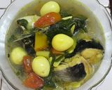 Foto langkah ke 5 dari resep Sup ikan patin kuah kuning (W#45).