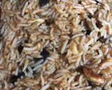 A picture of step 4 of Arabian sweet rice.