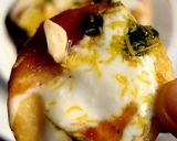 A picture of step 2 of Papdi Chaat.