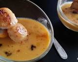 Verrines de noix de Saint-Jacques et crème de potiron étape de la recette 4 photo