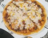 عکس مرحله 3 از دستور پیتزای فوری ساده و خوشمزه😋