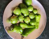 A picture of step 1 of Gumberry (gunda) Sambaro.