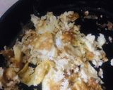 A picture of step 3 of Night hunger Egg Maggi masala.
