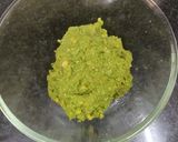 A picture of step 1 of Hara Bhara Kebab.