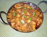 A picture of step 13 of Chicken Veggie Masala Fry.