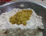A picture of step 3 of Twisted Namak paare.