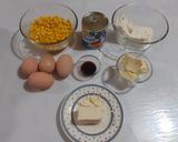 Foto del paso 1 de la receta: Tarta de doble queso con maíz y una compota de mango