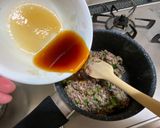 A picture of step 3 of Japanese Busy Mom’s Obento Lunch Box.