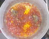 A picture of step 2 of Spinach soup.