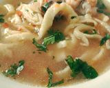 Pas rețetă Ciorbă de pui cu tăiței de casă 🍲🍲 2 fotografie