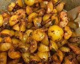 A picture of step 8 of Amla /Gooseberry pickle.