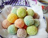 Foto langkah ke 5 dari resep Onde Onde Pelangi.