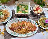Hình bước làm 6 của món Cơm nhà 4 món với #giodo