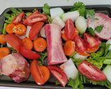 A picture of step 1 of Beef Stock.
