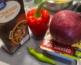 A picture of step 2 of Stuffed squash.