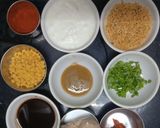 हरा मूंग और आटे की कटोरी चाट (hara moong aur aate ki katori chaat recipe in Hindi) रेसिपी चरण 4 फोटो