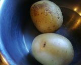 Foto del paso 1 de la receta: Caballa al horno con salsa de pimiento y patata