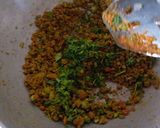 A picture of step 7 of Methi matar malai stuffed paratha.