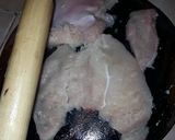 Foto del paso 1 de la receta: Arrollado de pollo con ensalada